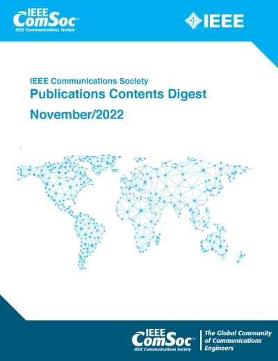 Publications Contents Digest November 2022 Cover