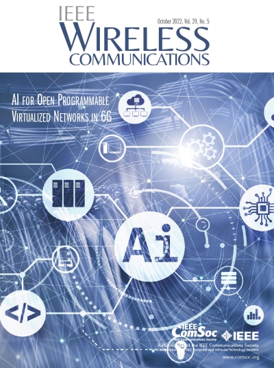 IEEE Wireless Communications October 2022 Cover