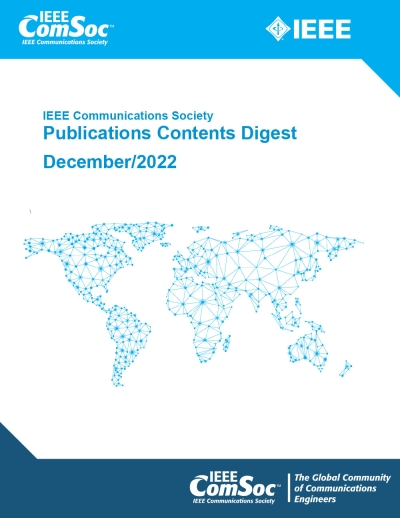 Publications Contents Digest December 2022 Cover