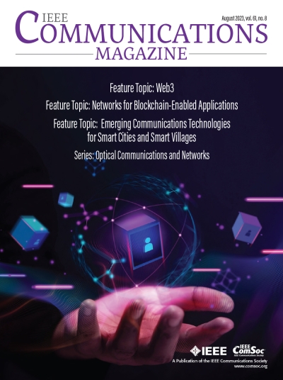 IEEE Communications Magazine August 2023 Cover