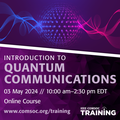 Introduction to Quantum Communications Course banner