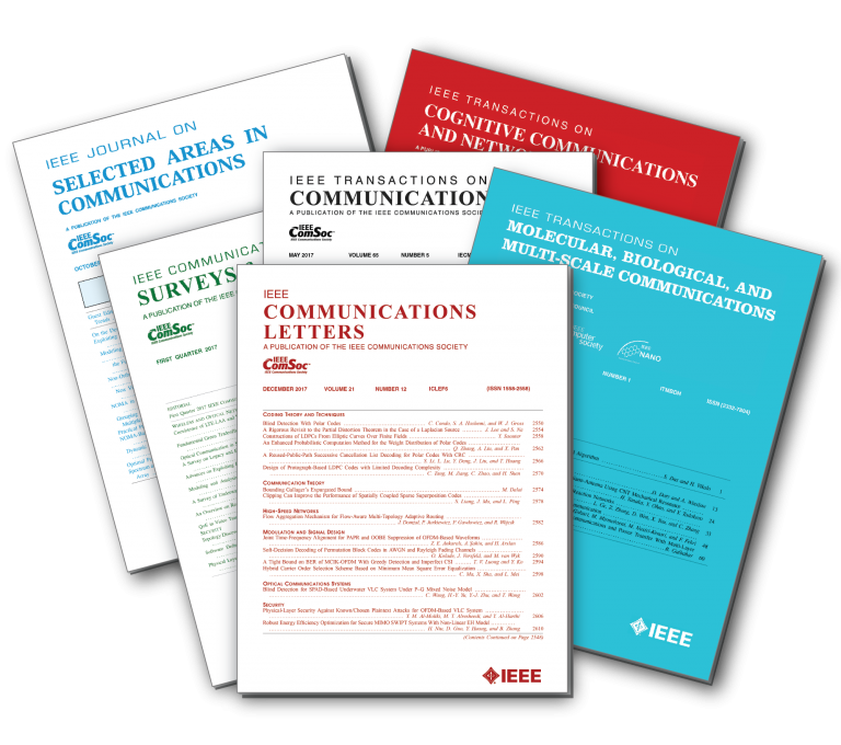 IEEE ComSoc Journal covers