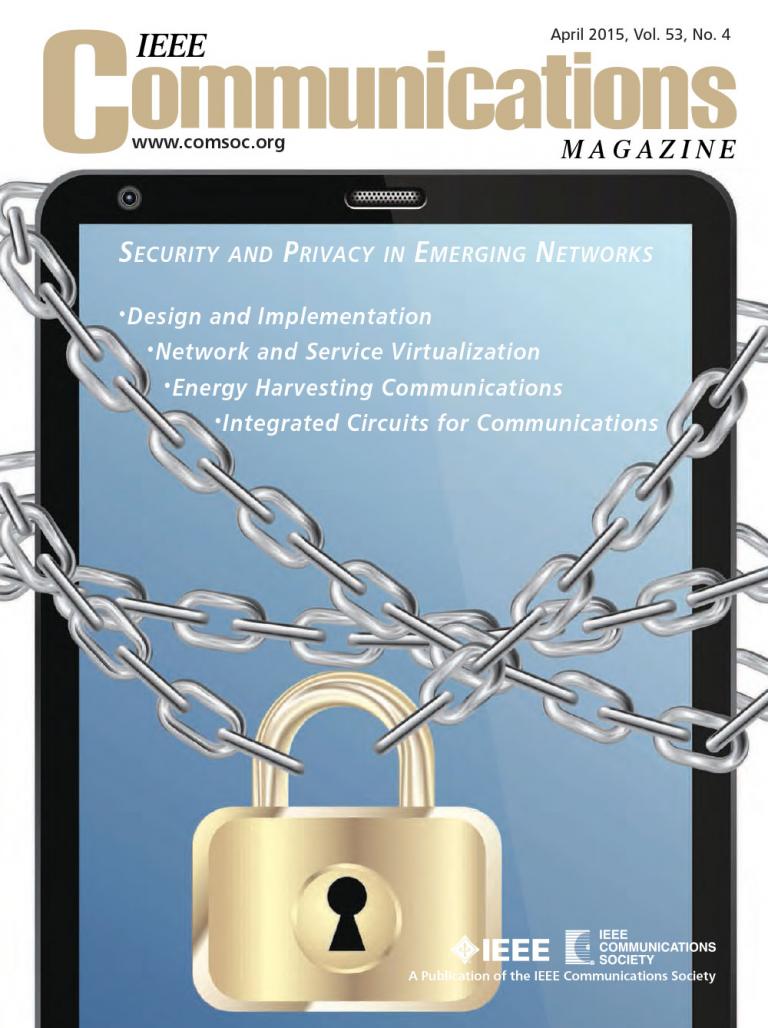 IEEE Communications Magazine April 2015 Cover