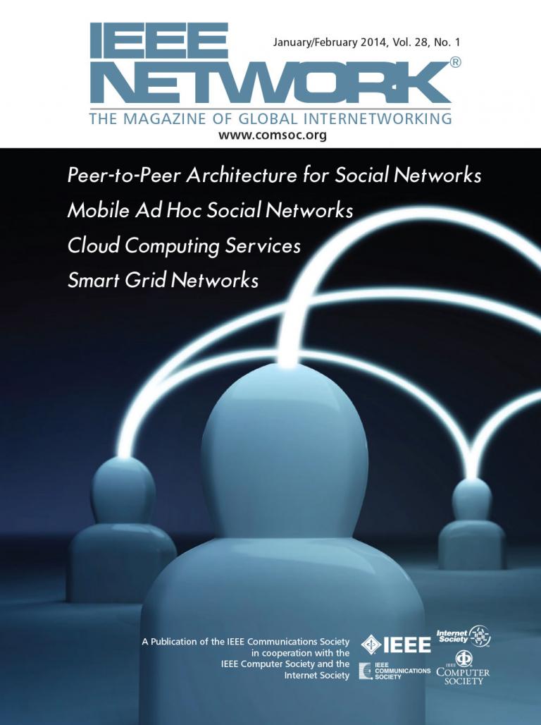 IEEE Network January 2014 Cover