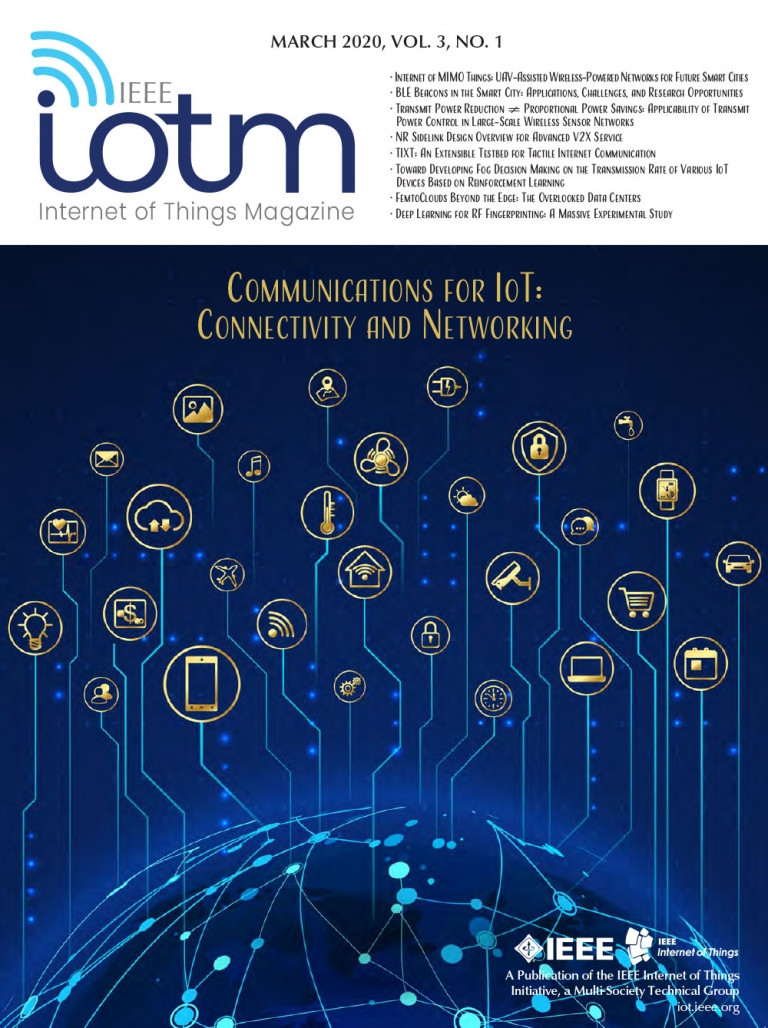 IEEE Internet of Things Magazine March 2020 Cover