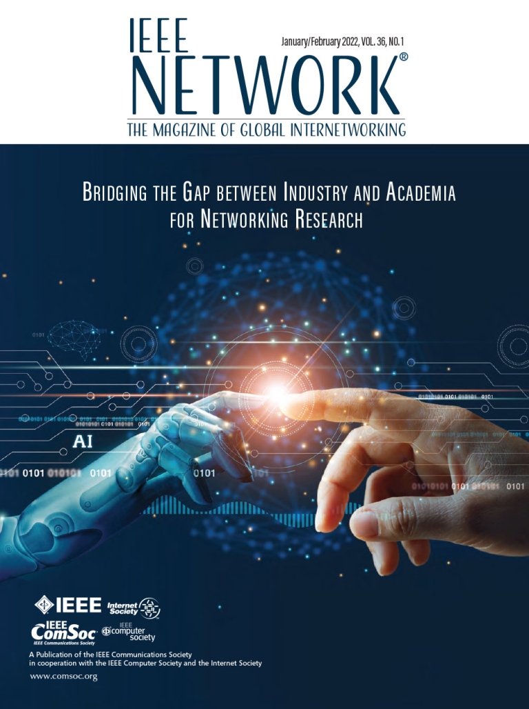 IEEE Network January 2022 Cover
