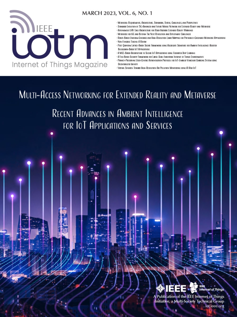 IEEE Internet of Things Magazine March 2023 Cover