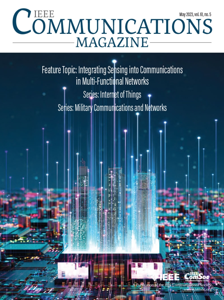 IEEE Communications Magazine May 2023 Cover