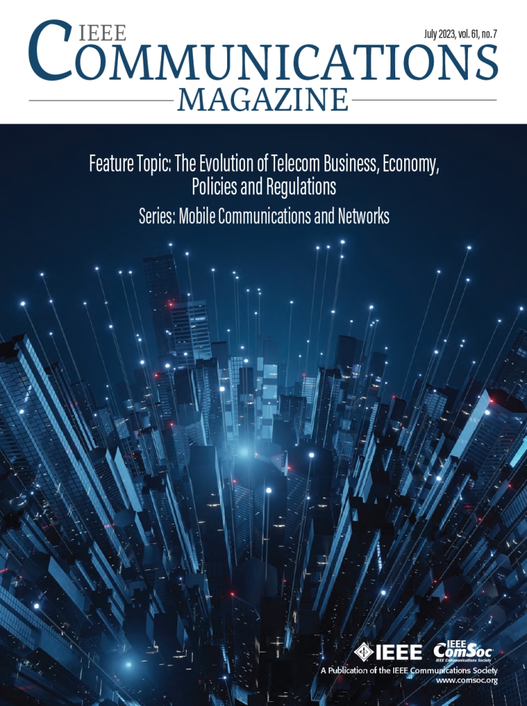 IEEE Communications Magazine July 2023 Cover