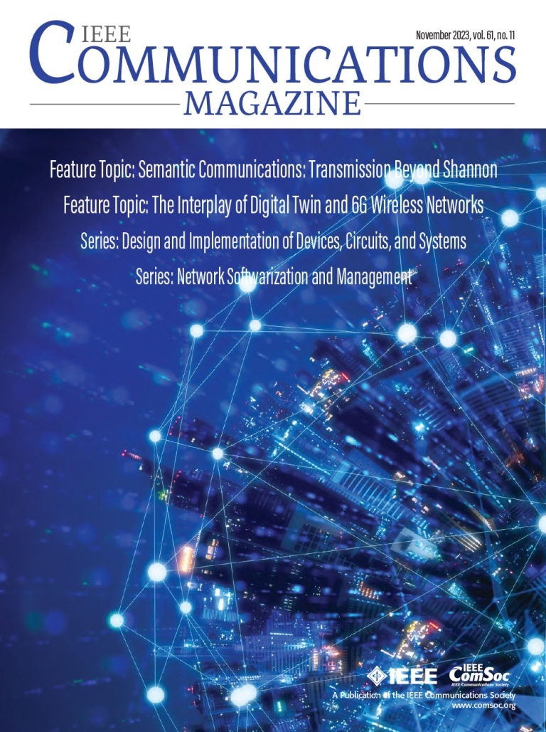 IEEE Communications Magazine November 2023 Cover